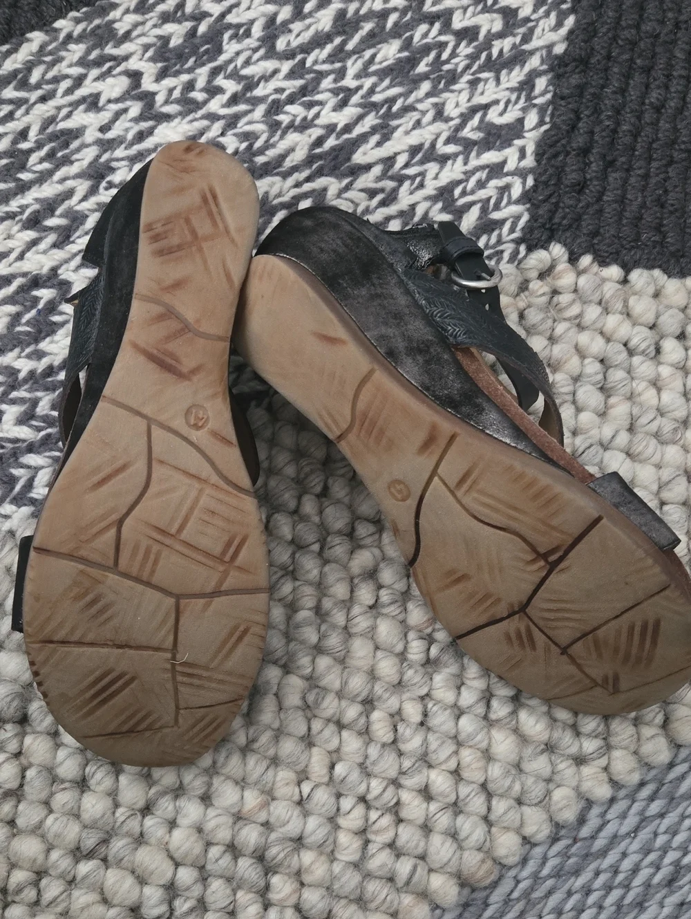 MIZ MOOZ LEATHER SANDALS 9.5 - Picture 5 of 5